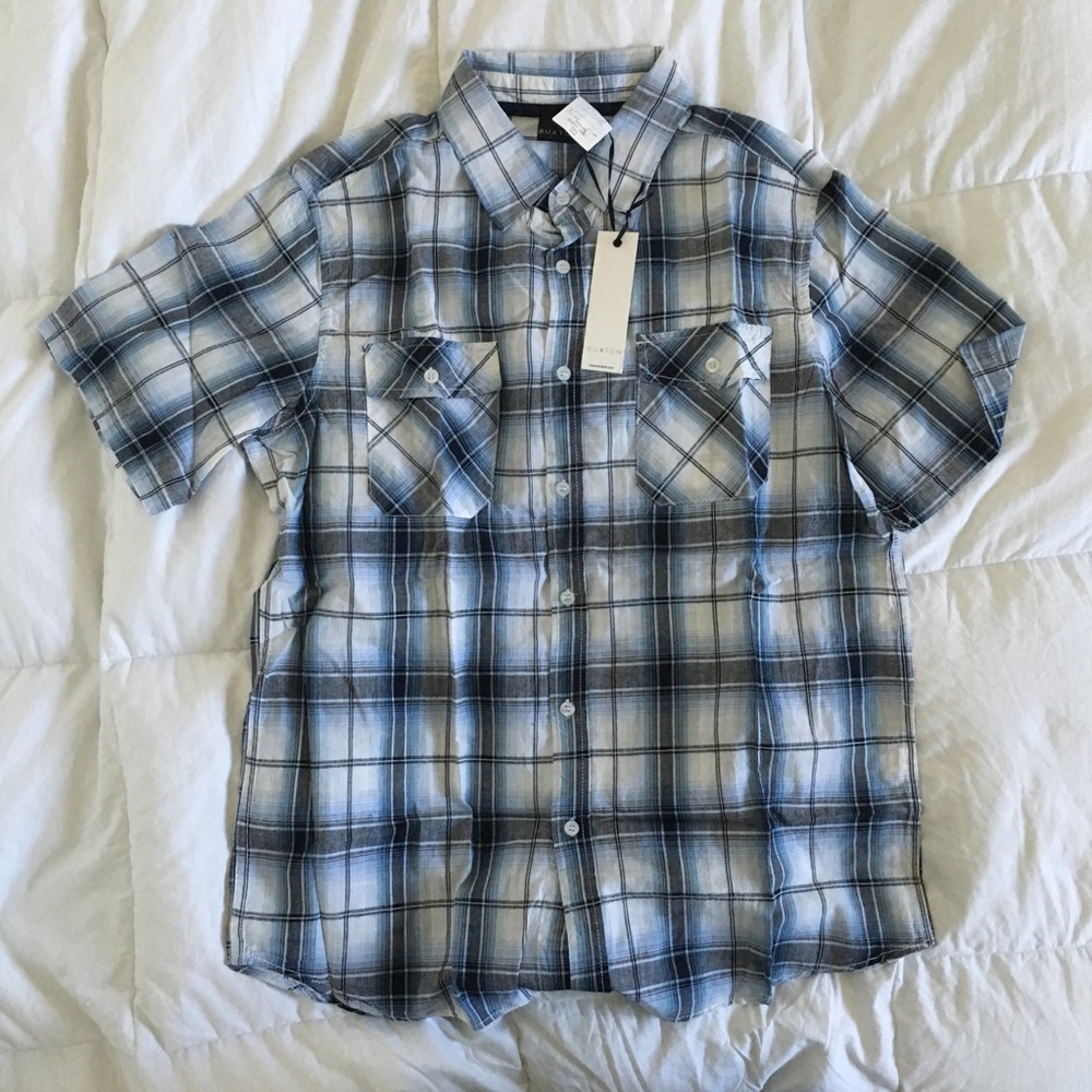 NWT Ruxton Plaid Polo